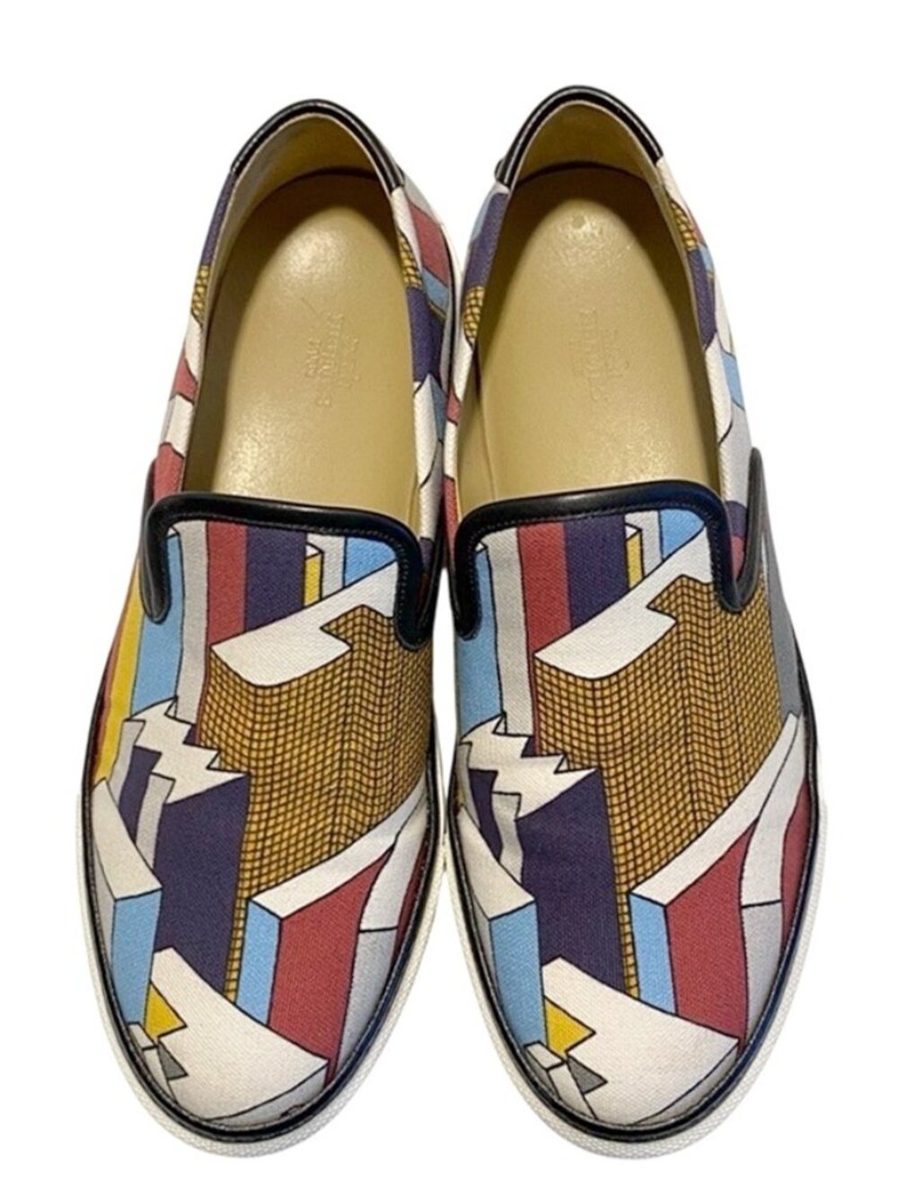 Hermès Men's Canvas Slip-on Shoes / EU 41/ US 8 - Picture 9 of 16